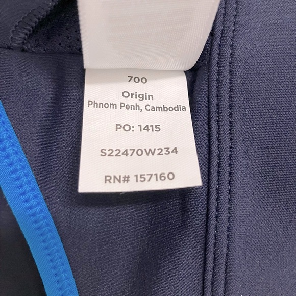 NWT Cotopaxi Mari Crop Top Women’s Small | Maritime Blue | Bra Activewear - Picture 13 of 13